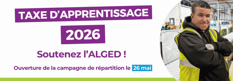Choisissez l'ALGED pour le fléchage de  votre solde de la taxe d'apprentissage en 2026 !